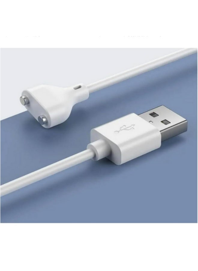 كابل شحن مغناطيسي 2 دبوس بمسافة مركزية 7 مم مغناطيس شفط شاحن USB للألعاب ومنظفات الوجه والماساجات وأجهزة أخرى (7 مم) - Image 2