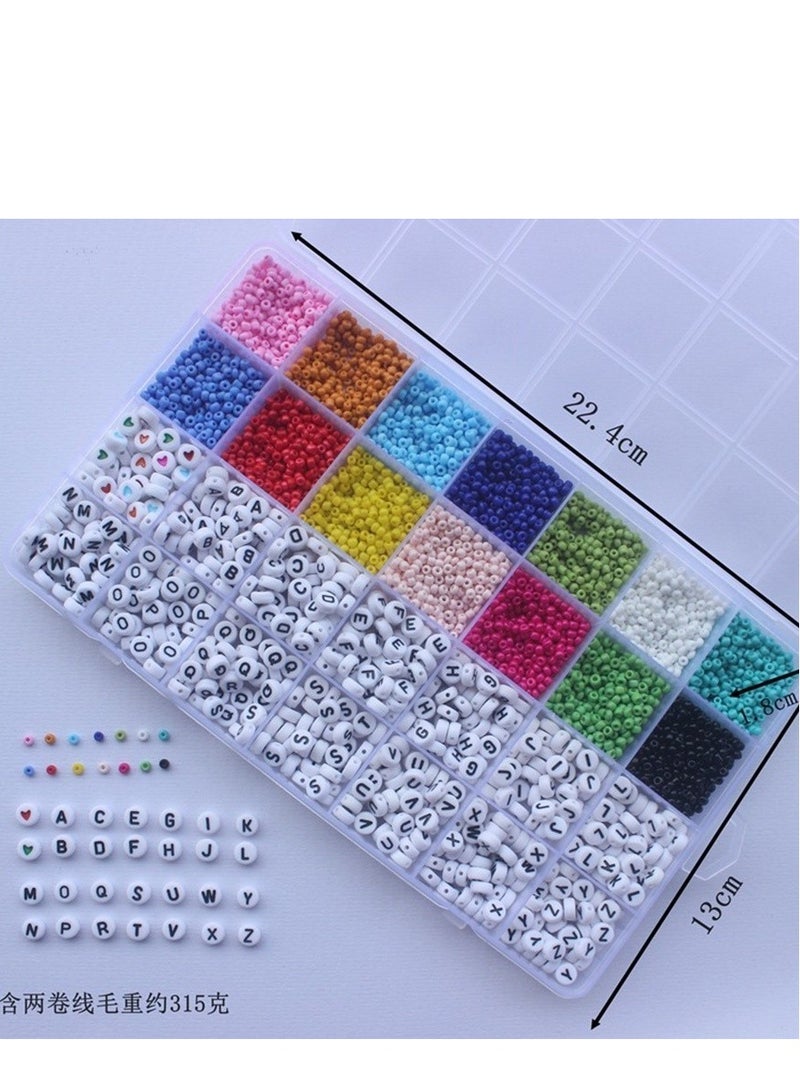 5000pcs Bracelet kit Acrylic DIY Letter Bead Set Bracelet Jewelry Making DIY Arts Crafts Gift - Image 2