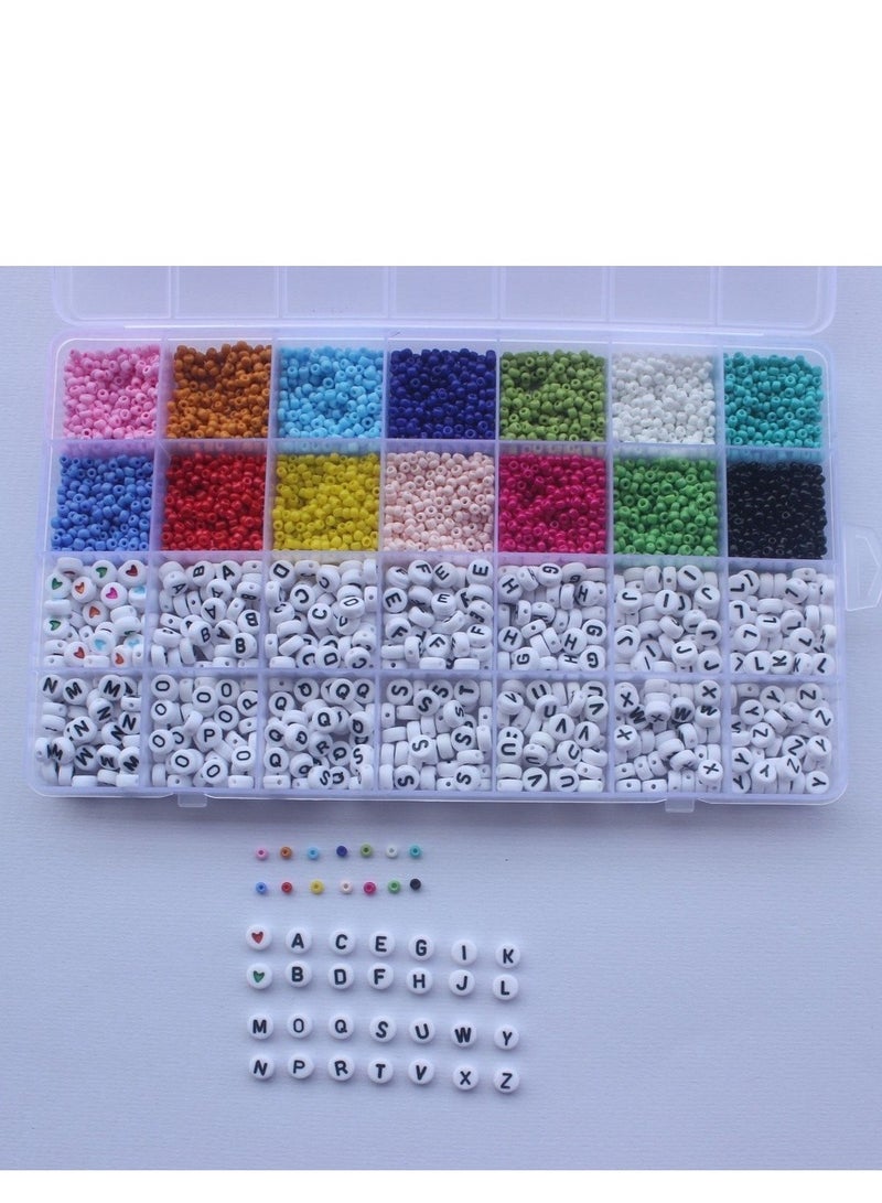 5000pcs Bracelet kit Acrylic DIY Letter Bead Set Bracelet Jewelry Making DIY Arts Crafts Gift - Image 3