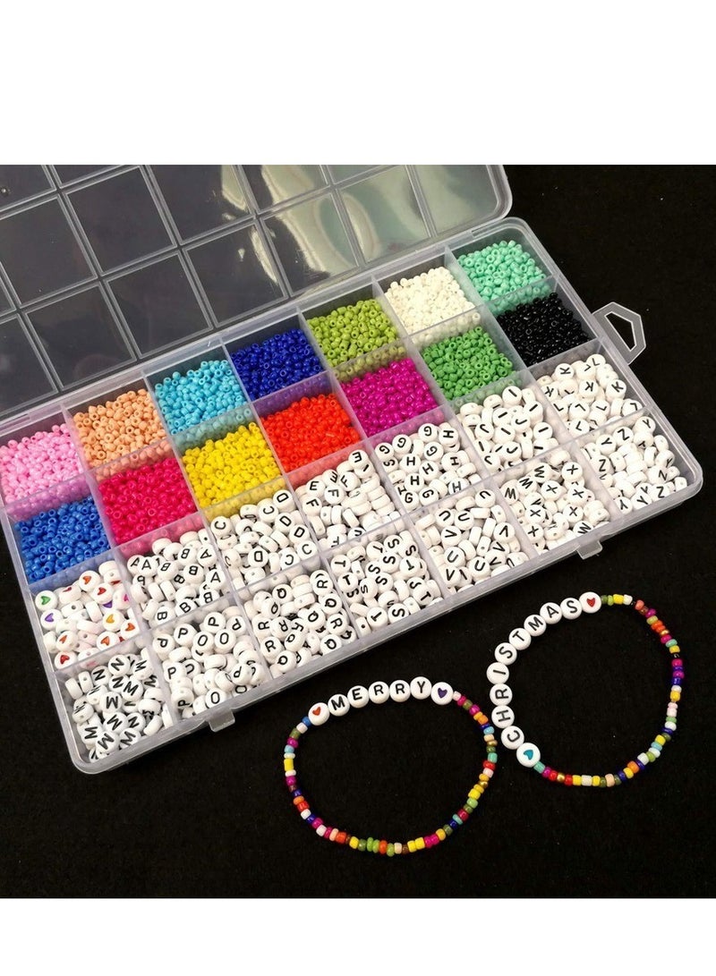 5000pcs Bracelet kit Acrylic DIY Letter Bead Set Bracelet Jewelry Making DIY Arts Crafts Gift - Image 4