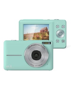 Generic 1080P HD Digital Pocket Camera. 44mp Compact Lightweight Video Camera, Anti Shake Multifunctional Action Camera, Durable Sports Camera For Photography And Videography, (1pc, Green With Auto Focus)  - Image 1