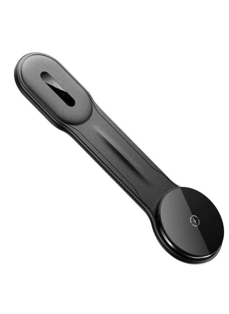 ELTRAZONE D21 Fast Wireless Charger Magnetic Car Holder | 15W Wireless Charging for iPhone & Android | Auto-Aligning Magnetic Mount | Qi-Certified | Dashboard & Vent Mount (Black) - Image 4