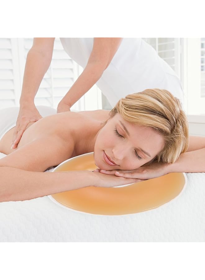 erorex Silicone Pillow Soft Massage Face Relax Pillow Headrest Spa Beauty Salon Skin Care Soft Overlay Weigh Cushion Pad Salon Care Cushion Silicon Facial Relax Head Cradle - Image 3