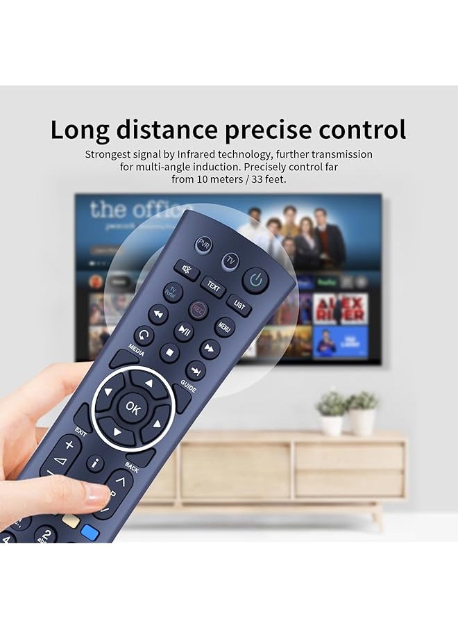 erorex - New Rm I08U Rm I09U Replacement Remote Control Fit For Humax Satellite Receiver Freeview Hd Digital Tv Rm 108U Rm 109U Dtr T1000 Hb 1000S Dtr T2000 Dtr 101000S Hb 11 00S Rm I08U Rm I09U - Image 1