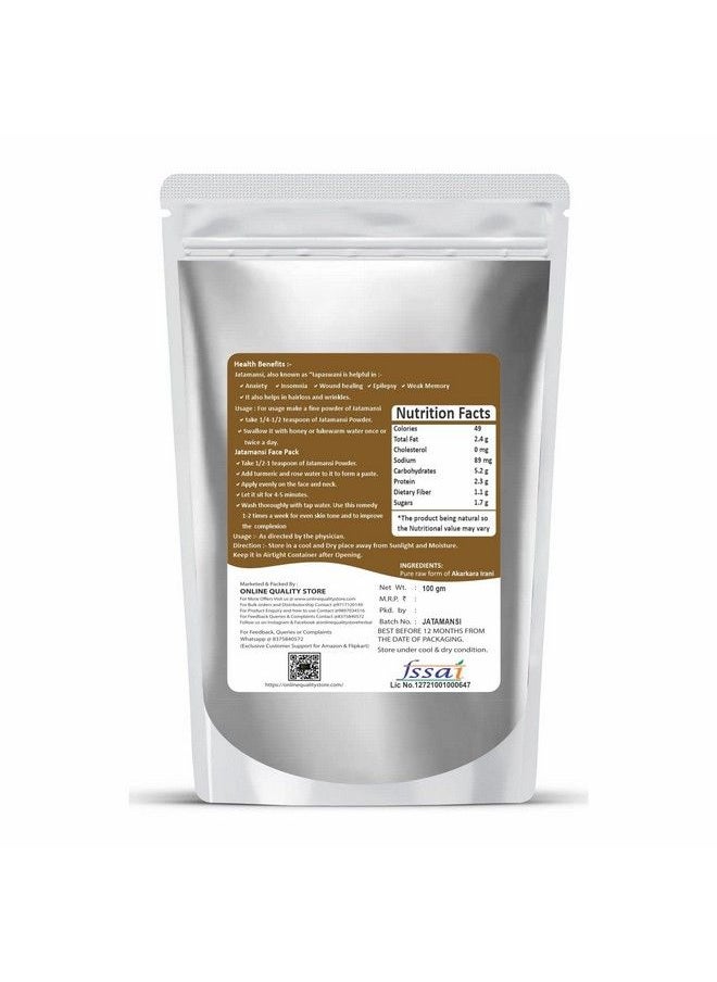 Online Quality Store Combo Pack Of Jatamansi Roots Bhringraj Hibiscusreetha Amla Shikakai 100G Each  - Image 3