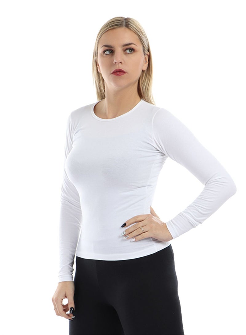 COTTONIL Cottonil® Women Top Long Sleeves - Bundle of 2 Tops Black & White  - Image 5