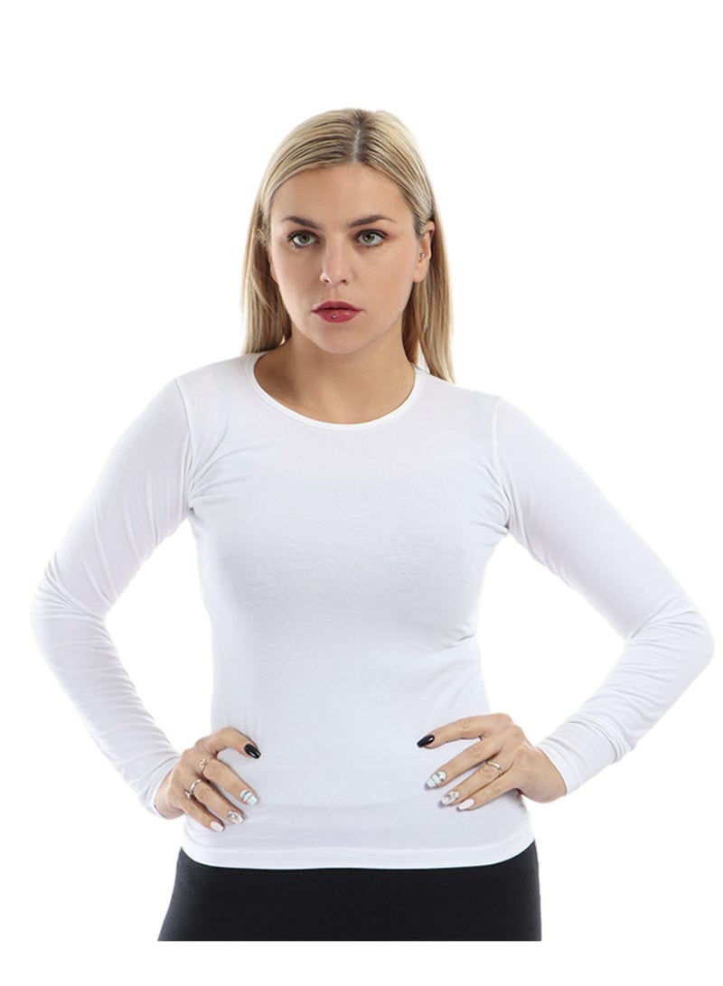 COTTONIL Cottonil® Women Top Long Sleeves - Bundle of 2 Tops Black & White  - Image 2