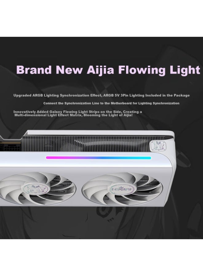 Maxsun Geforce Rtx 5070 Icraft Oc12g Aijia Dlss 4 Gaming Ai Design Graphics Card - Image 4