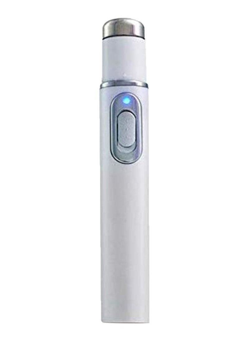 NIBEMINENT Scar Acne Removal Aging Therapy Treatment Laser Pen White/Silver 