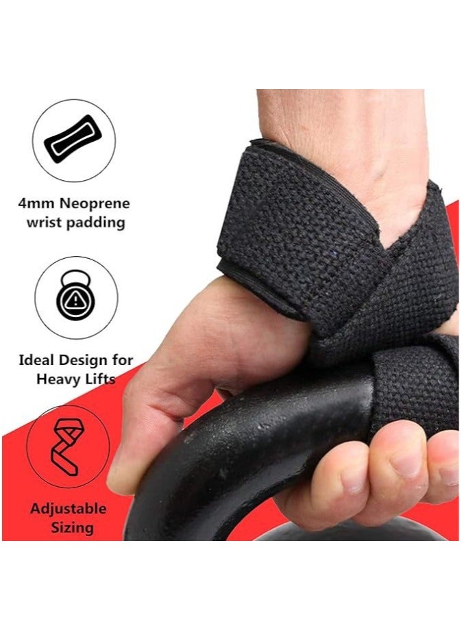 Generic Sports Hard Pull Fitness Assist Straw Pull Up Barbell Rally Training Weightlifting Squat Grip Strength Straw ，Black  - Image 4