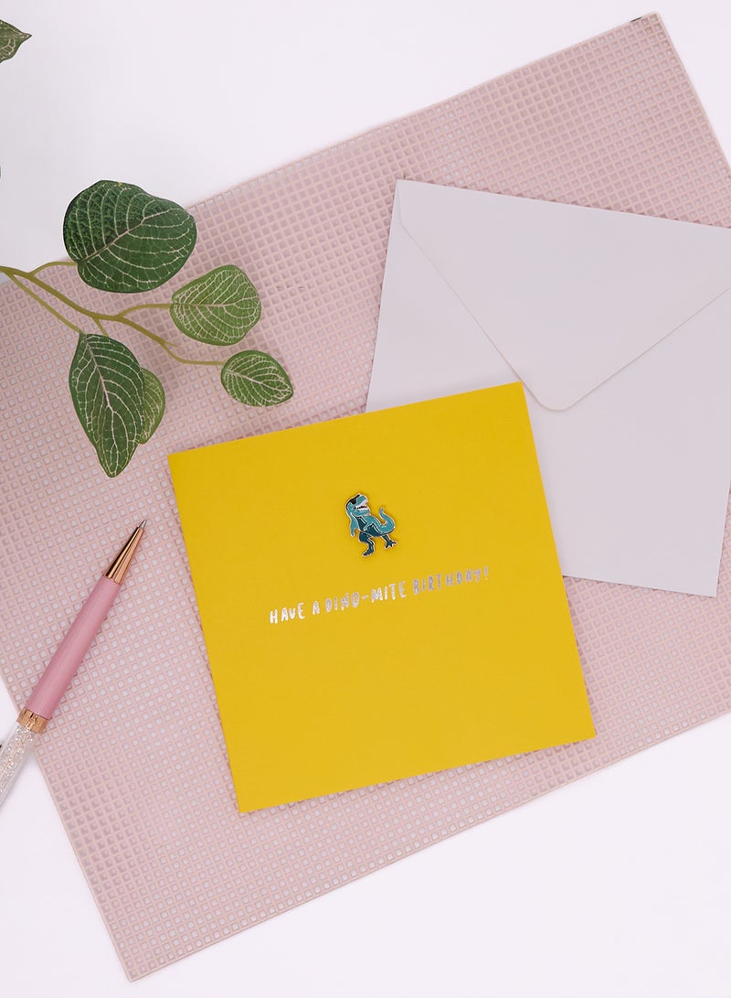 Pinata Have A Dinomite Birthday Card - Image 1