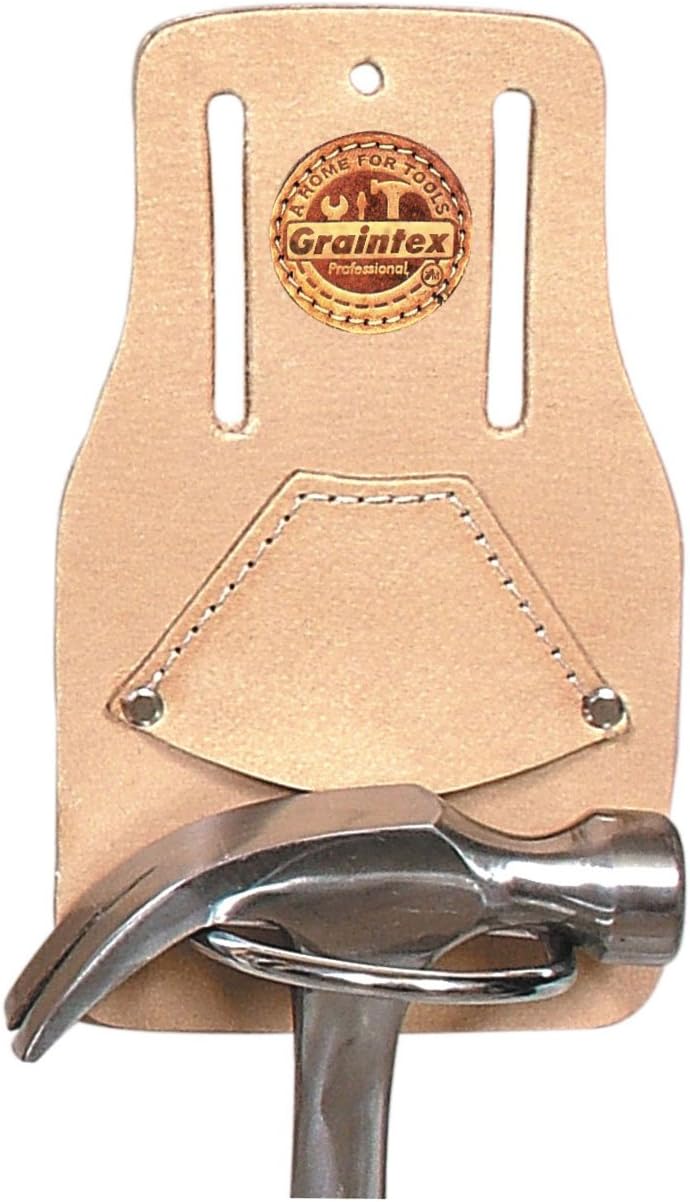 H1068 Professional Swivel Hammer Holder,Tan,One Size fits All Hammers