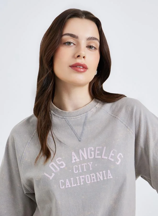 Women Washed 100% Cotton Longline T-Shirt