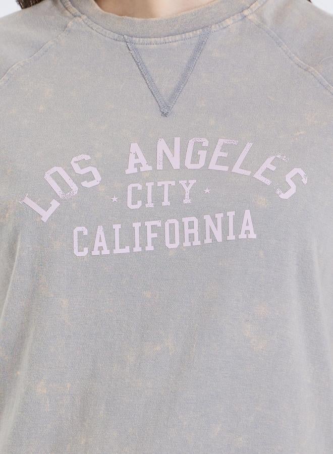 ستايلي تيشيرت قطني 100% مغسول بقصة طويلة - Image 4