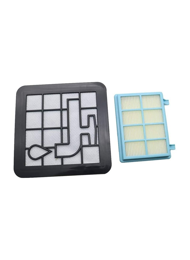 Y&D SYOSI Washable Motor Foam Filter Kit For Philips Power Pro Compact FC9331/ 09, FC9332/09 and FC8010/ 01 Vacuum Cleaner Replacement Parts Accessories - Image 4