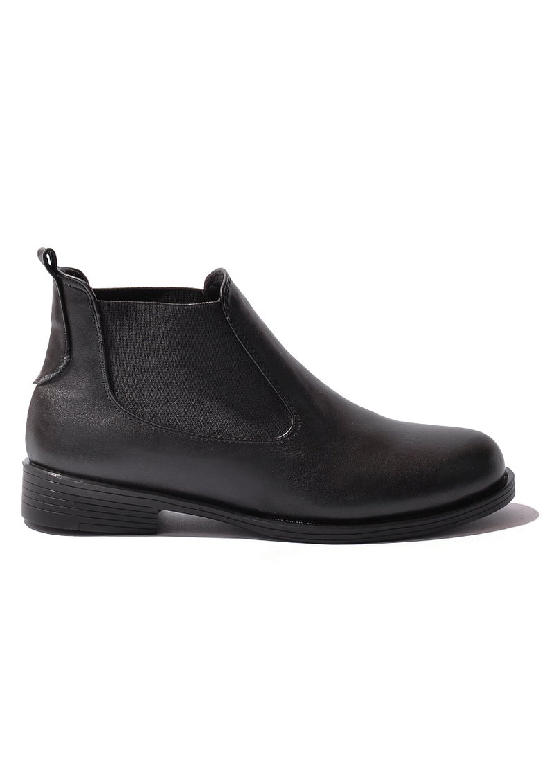 LIFESTYLISH - Ankle Boots G-18 Leather - Black - Image 1