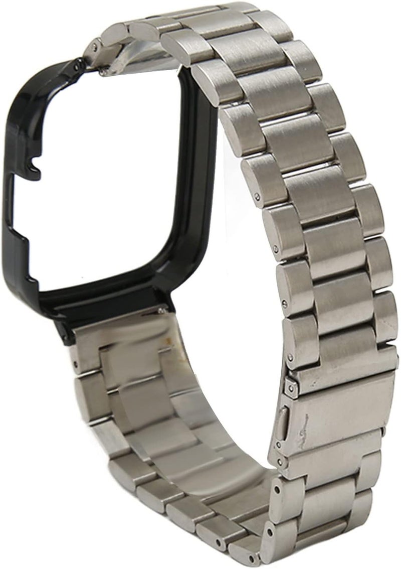 كلاراكو حزام ساعة كلاركو 2 في 1 الرائع المصنوع من الفولاذ المقاوم للصدأ، قابل للتعديل والتلميع، مناسب لحفلات الزفاف - Image 5