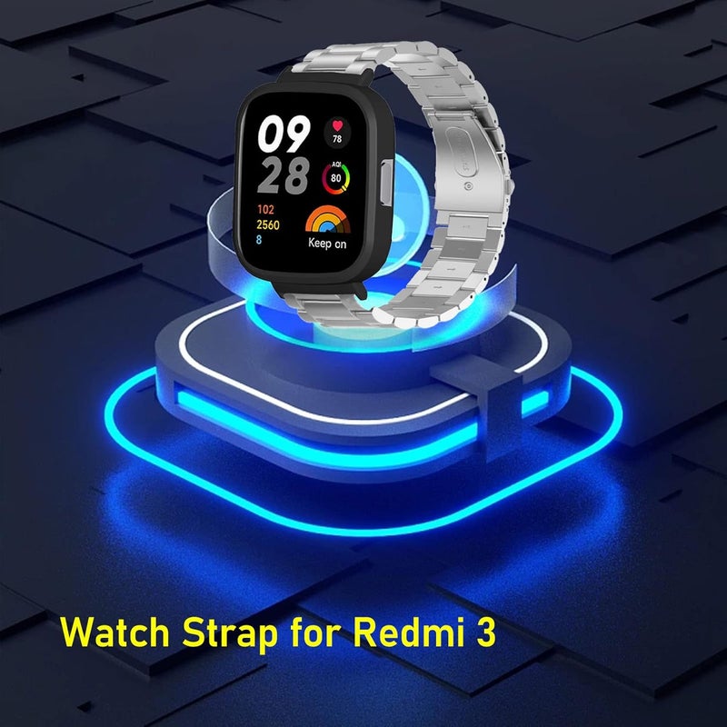 كلاراكو حزام ساعة كلاركو 2 في 1 الرائع المصنوع من الفولاذ المقاوم للصدأ، قابل للتعديل والتلميع، مناسب لحفلات الزفاف - Image 3