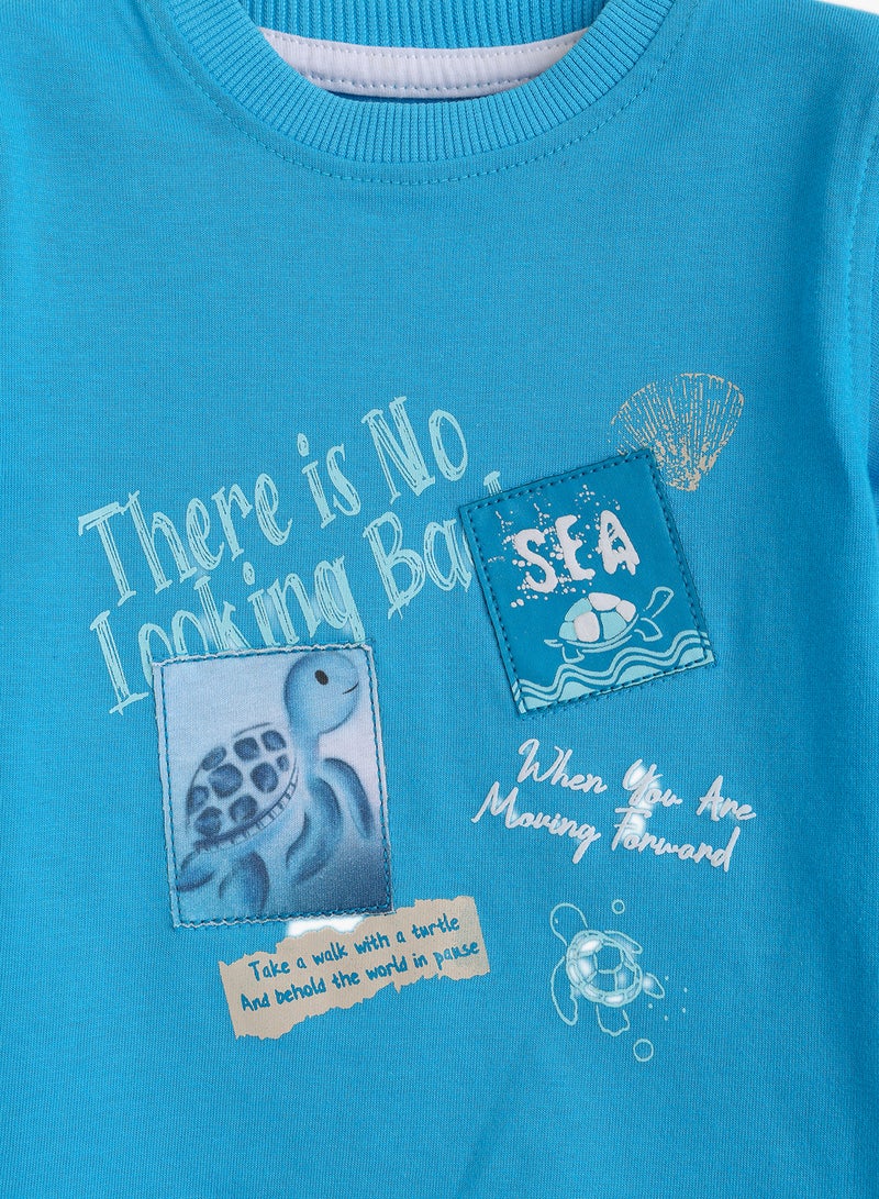 Junior Baby Boys Over Size T-Shirt - Image 2