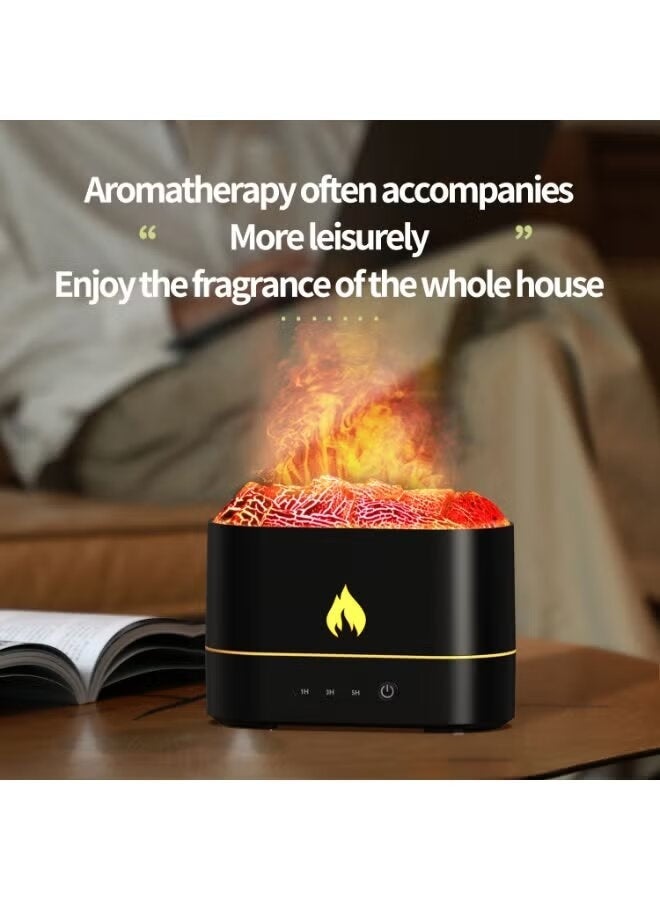 Lava Aroma Diffuser – Ultrasonic Essential Oil Diffuser for Home & Office, Relaxation, Stress Relief, Sleep, Meditation, LED Mood Lighting, Quiet Operation, Aromatherapy Retreat - Image 2