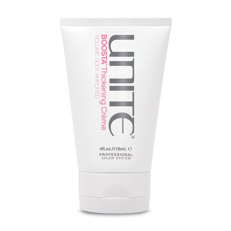 UNITE Hair  BOOSTA Thickening Crme  Volume Cream  Thicker Fuller Protects Heat Fine Hair 4oz