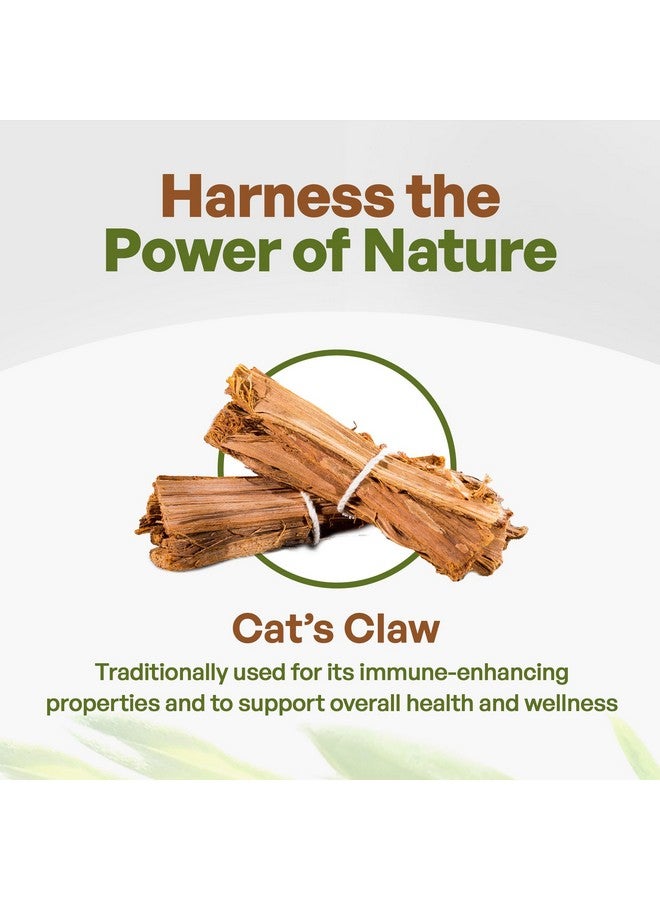 Go Nutra - Cat’s Claw Powder, Pure Cats Claw Herbal Supplement Wildly Harvested from Peru, All Natural Una de Gato for Water, Tea, Juice, and More, Non-GMO, Gluten-Free, Vegan, 1lb - Image 3