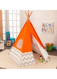 KidKraft KidKraft - Orange Teepee Tents  - Image 4
