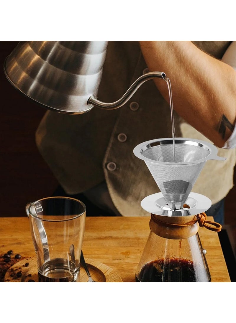 Generic Gooseneck Coffee Kettle for Specialty Brewing – Made of Stainless Steel – 1.2L Capacity – Elegant and Unique Design  - Image 3