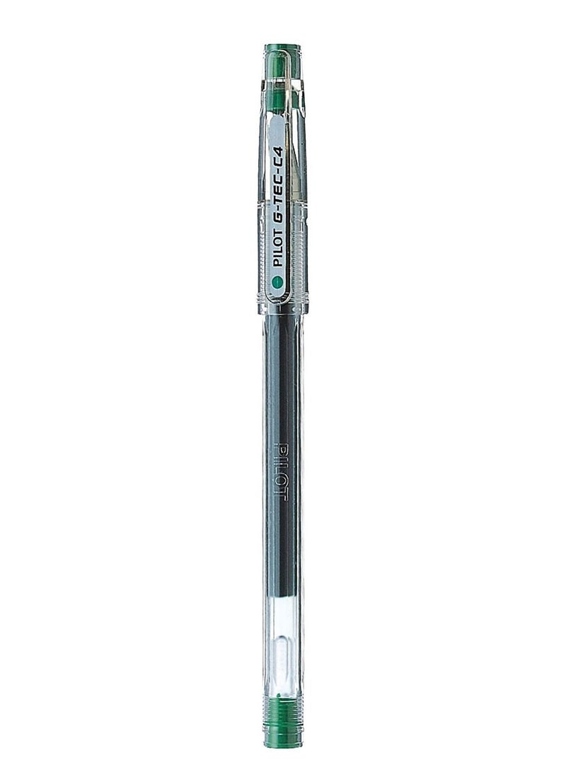 PILOT 12-Piece G-Tec Ultra Fine Roller Pen 0.4mm Tip Green Ink  - Image 2
