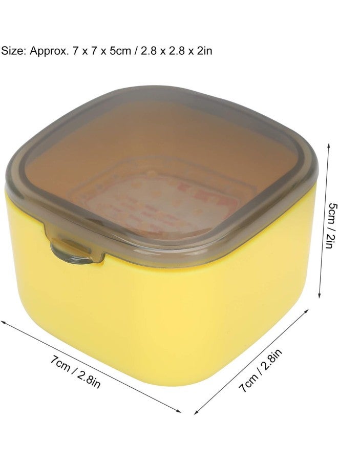 Hearing Aid Dehumidifier, Portable Hearing Aid Hearing Amplifier Drying Box Set - No Damage or Scratches (2.8 x 2.8 x 2in)