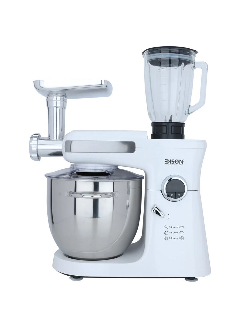 EDISON Electric Mixer 4*1 White Digital,10L 2000W - Image 1