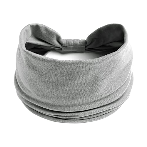 K-Elewon 3 Pack Women Wide Elastic Head Wrap Headband Sports yoga Hair Band (3 Pack(A27)) - Image 5