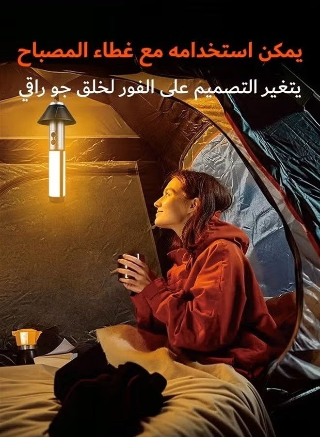 إي سي لوكس فانوس تخييم | شحن سريع خلال 3 ساعات | إضاءة واسعة بزاوية 120 درجة | قابل للطي وخفيف الوزن (للسفر/المنزل/حالات الطوارئ) - Image 3