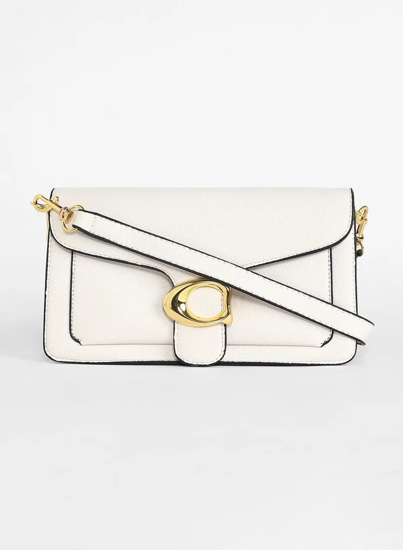 صوص هاوت حقيبة كتف عادي انيقة من جلد نباتي بإغلاق مغناطيسي للنساء