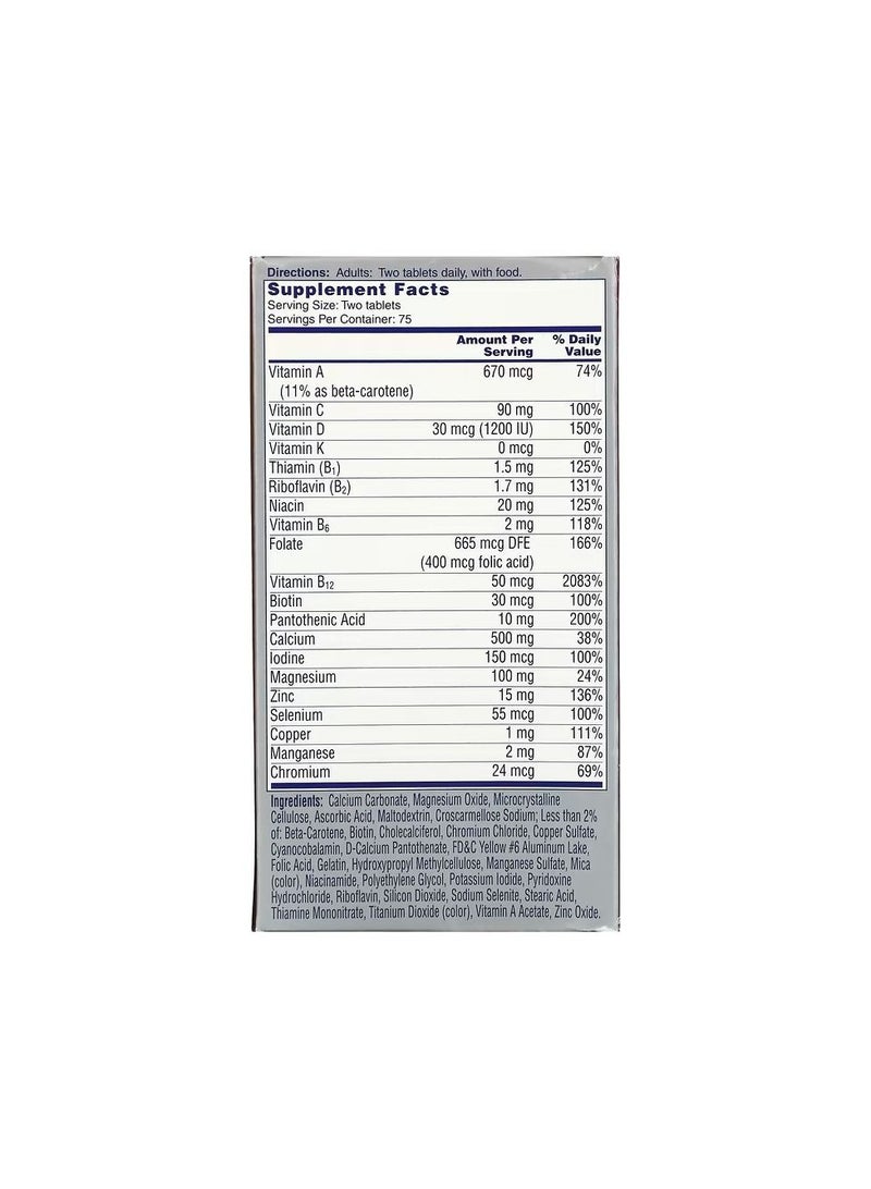 وان-أ-داي مكمل فيتامينات متعدد الفيتامينات من One A Day للرجال والنساء ، 150 قطعة - Image 3