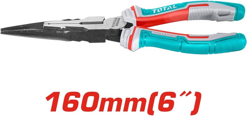 TOTAL Flat Nose Pliers - 160mm - Image 2