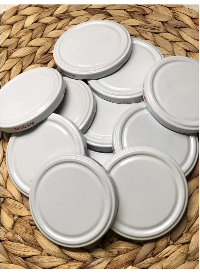 Tamu Canned Jar Lids 100 Pieces White 82MM  - Image 2