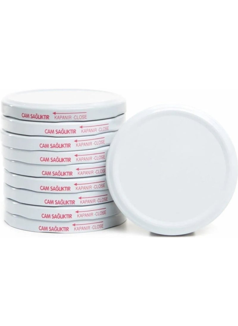 Tamu Canned Jar Lids 100 Pieces White 82MM  - Image 3