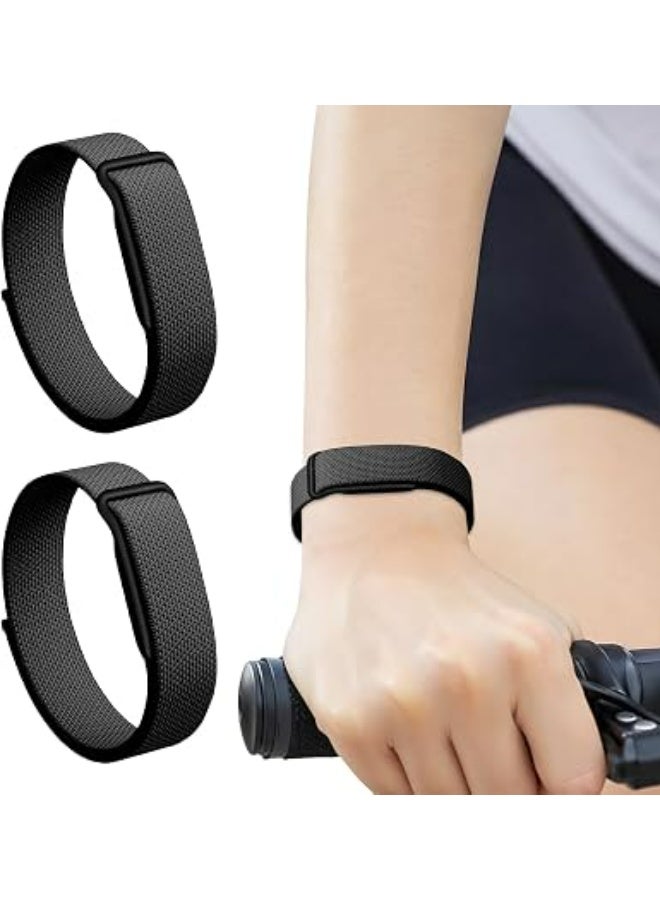 دوامة حزام نايلون متوافق مع Google Fitbit Air، حزام بديل مسامي مزود بمشبك بلاستيكي، وحلقة أداء قابلة للضبط بدقة لمتتبع اللياقة البدنية بدون شاشة (أسود) - Image 2
