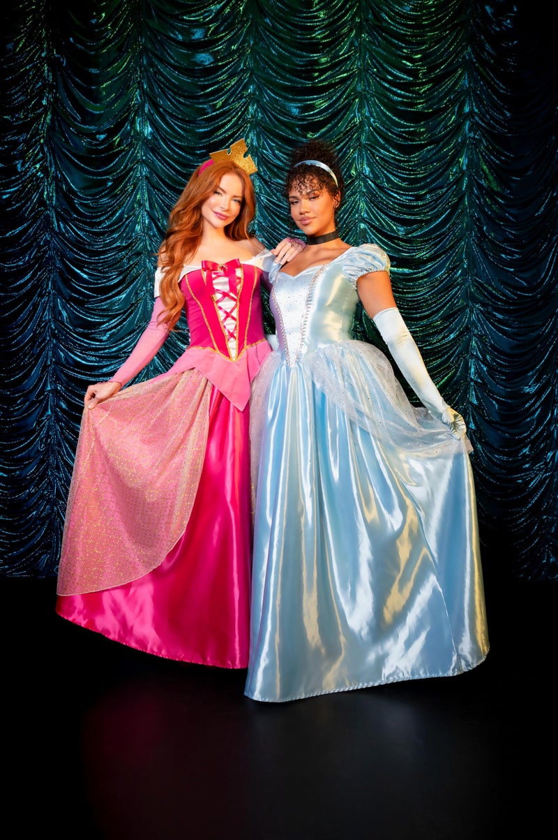Leg Avenue Women's Classic Sleeping Beauty Princess Aurora Costume, Pink, Small - Image 5
