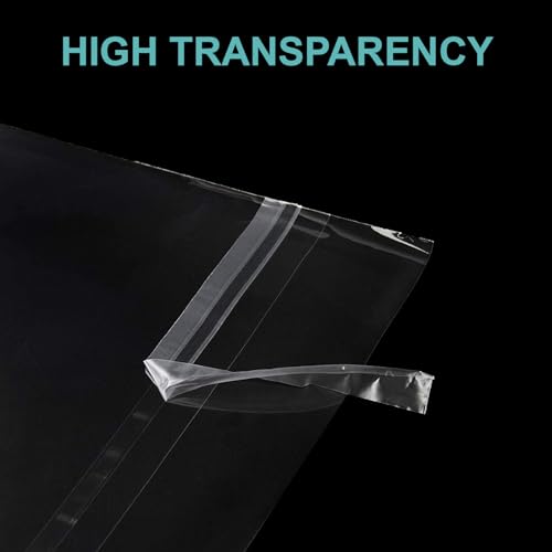 Somime Acid-Free Picture Sleeves, 100Pack Crystal Clear Storage Bags for 4x6 Art Prints, Pictures, Photos, Frame Mats (Bag Size: 4 7/8" x 6 1/2") - Image 4