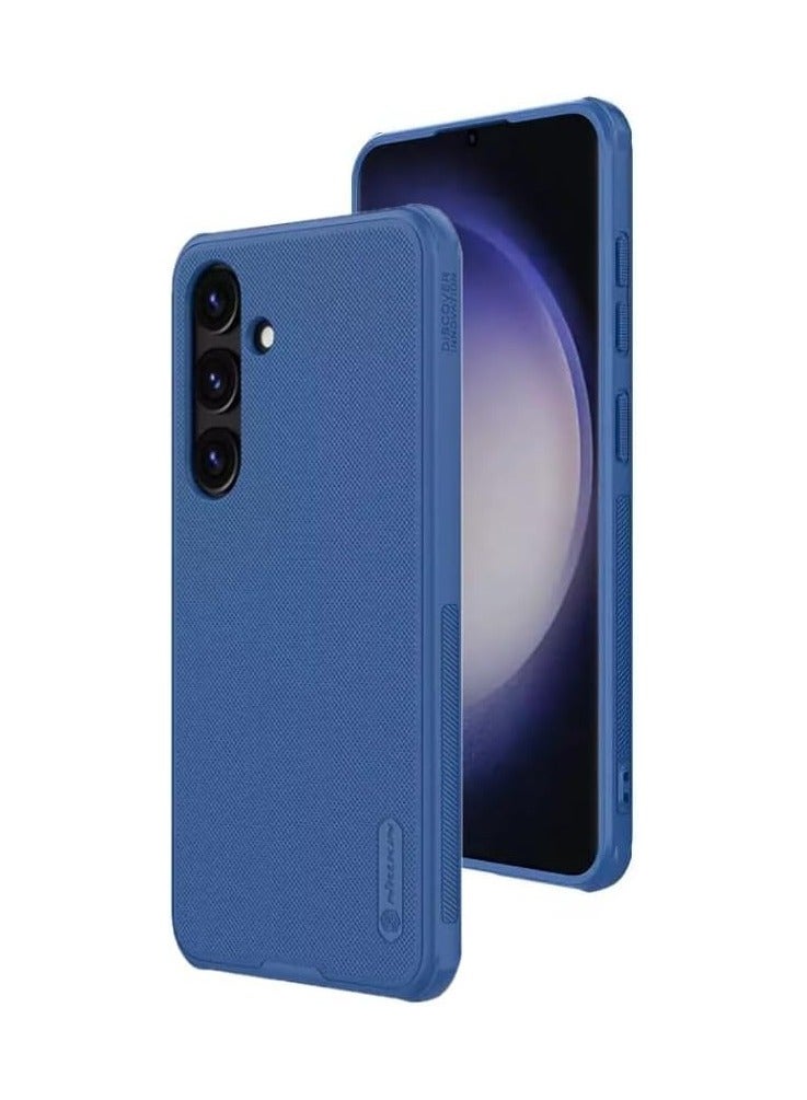 Nillkin Case Cover,Super Frosted Shield Pro Matte All-Round Protection Anti-scratch Slim Luxury PC Hard Protection Back Cover for Samsung Galaxy S24 Plus Blue