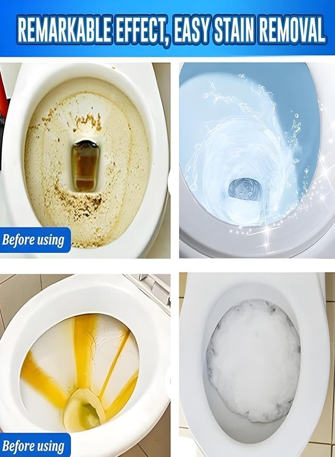 RENARSH Oxygen-Boosted Toilet Cleaning Powder with Advanced Stain-Lifting Formula, Effortlessly Removes Tough Toilet Stains and Dirt from Toilet - 250g - Image 3