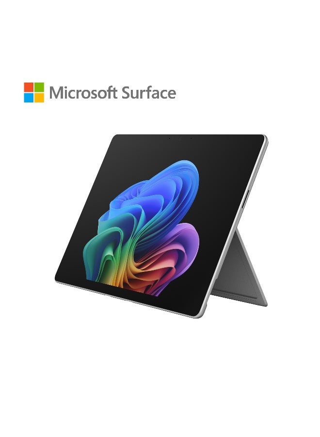 مايكروسوفت Surface Pro 13" (12th Edition) | LCD | 10 Core | Copilot+PC | 120Hz Display | Snapdragon X2 Plus | 16GB RAM | 512GB SSD | Platinum | English/Arabic Platinum - Image 1
