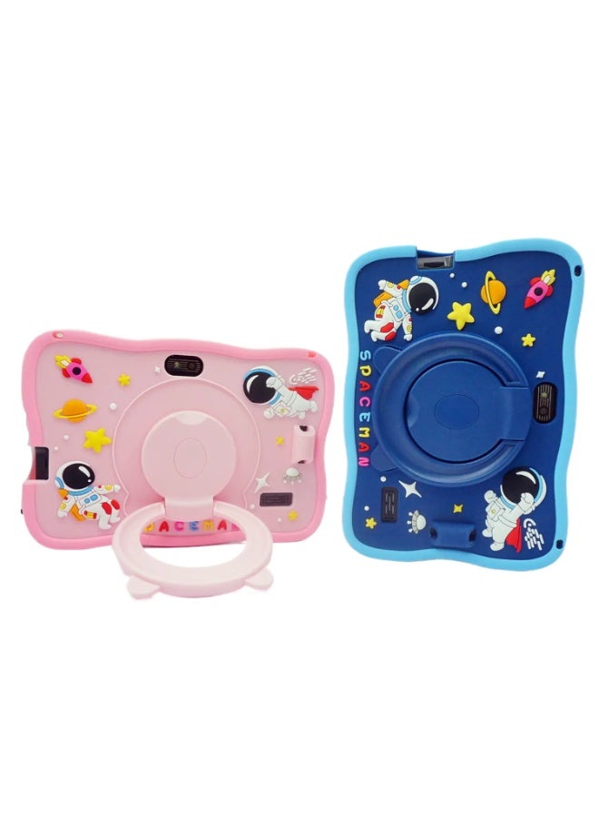 Kannzz 7-Inch Kids Learning Tablet – Anti-Fall Android Tablet PC with Cartoon Design, IPS Screen, Dual Camera, Wi-Fi, and Parental Control - Image 2