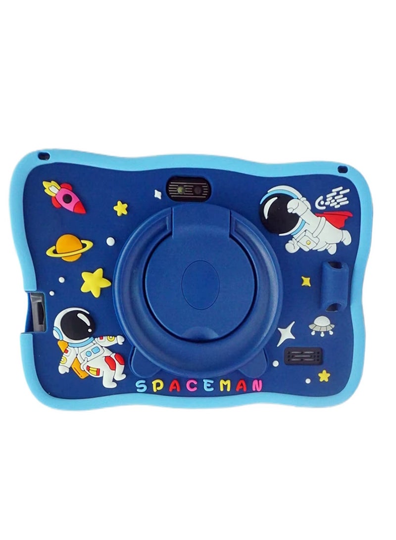 Kannzz 7-Inch Kids Learning Tablet – Anti-Fall Android Tablet PC with Cartoon Design, IPS Screen, Dual Camera, Wi-Fi, and Parental Control - Image 1