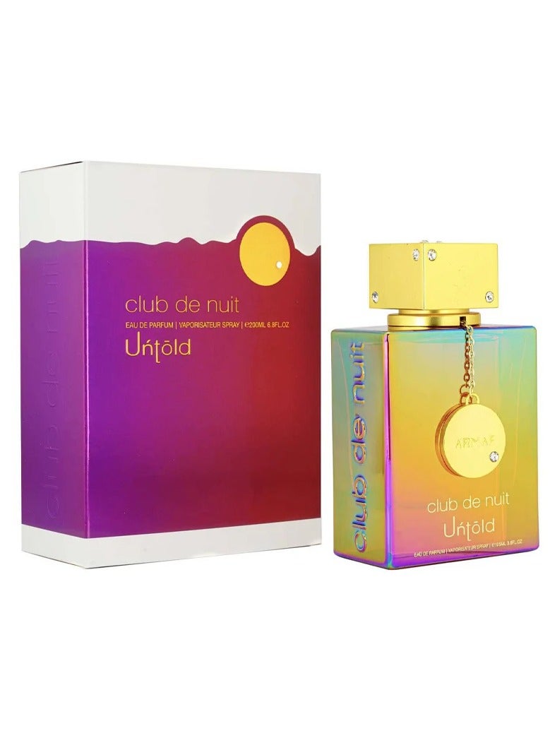Armaf Club De Nuit Untold Eau De Parfum 200ml - Image 1