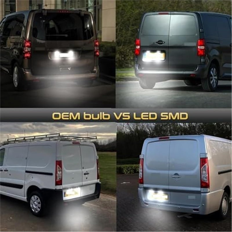 Vuzmode 6000K LED License Plate Light Set - Image 3