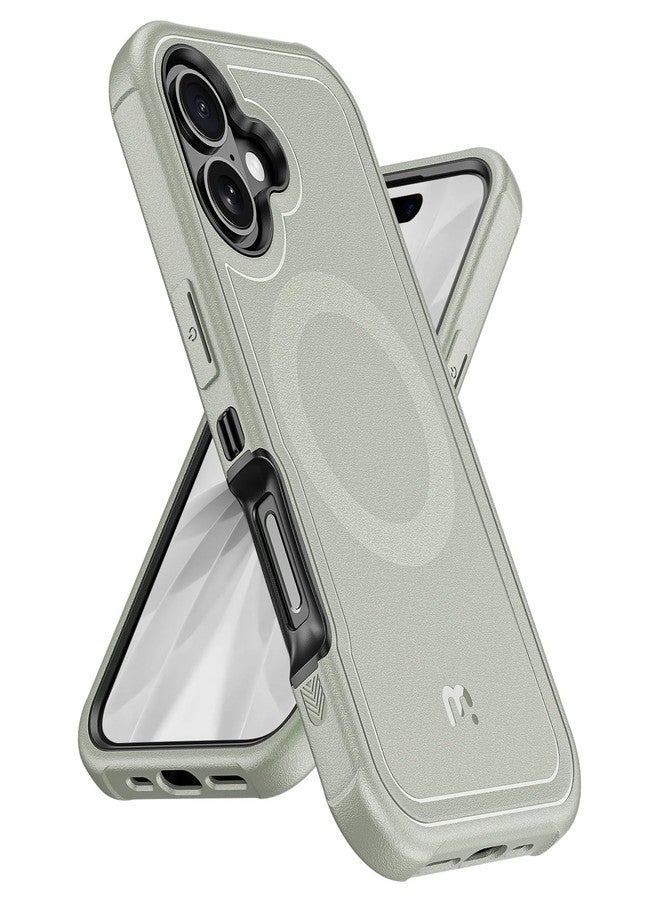 جراب M MYBAT PRO Rogue Edition للهاتف 6.1 بوصة 2025 (تيتانيوم طبيعي) - Image 1
