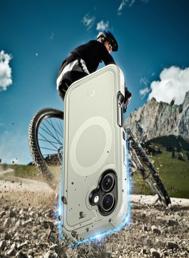 جراب M MYBAT PRO Rogue Edition للهاتف 6.1 بوصة 2025 (تيتانيوم طبيعي) - Image 4